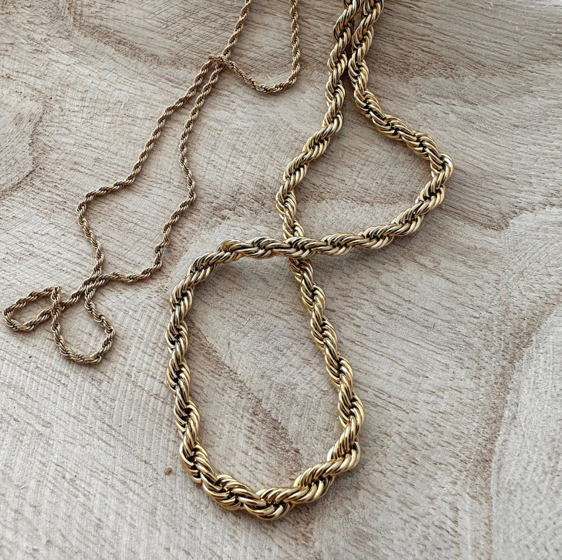 Chunky Rope Chain Necklace