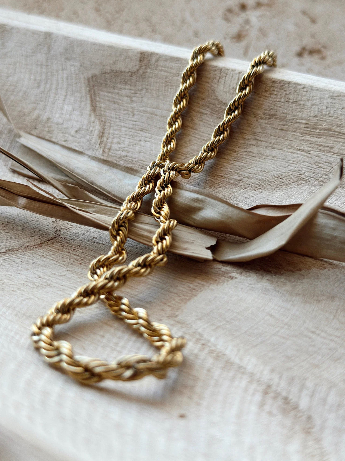 Chunky Rope Chain Necklace