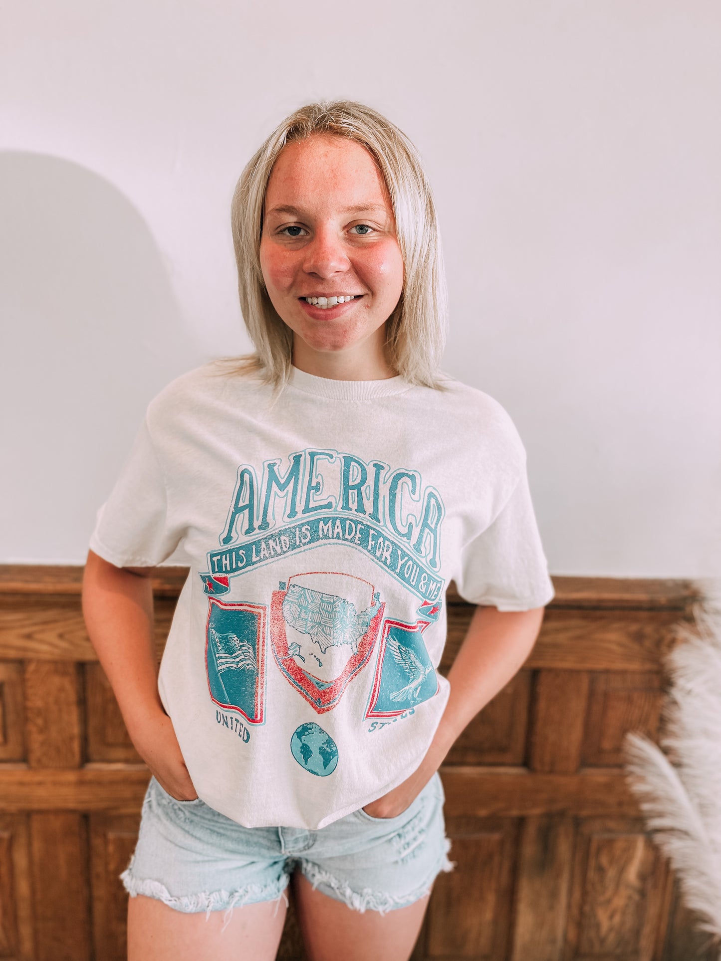 America This Land Graphic Tee